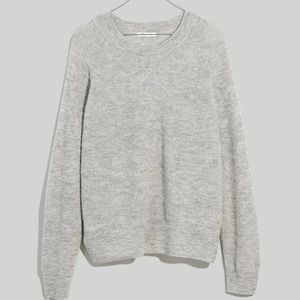 Madewell Women's Elliston Crop Pullover Sweater